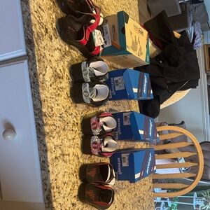 Stylish Women's Sandals - Black and Red pink